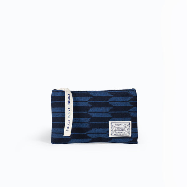 Pochette S Flèches Marine/Bleu