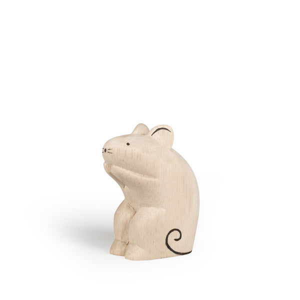 Holzfigur - Maus