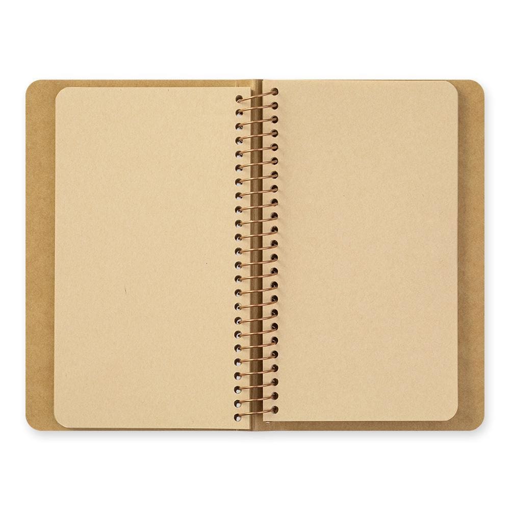 A5 SPIRAL RING NOTEBOOK - DW Kraft - TRAVELER’S NOTEBOOK REFILLS