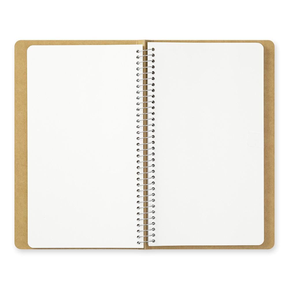 A5 SPIRAL RING NOTEBOOK - MD Blanc - TRAVELER’S NOTEBOOK REFILLS