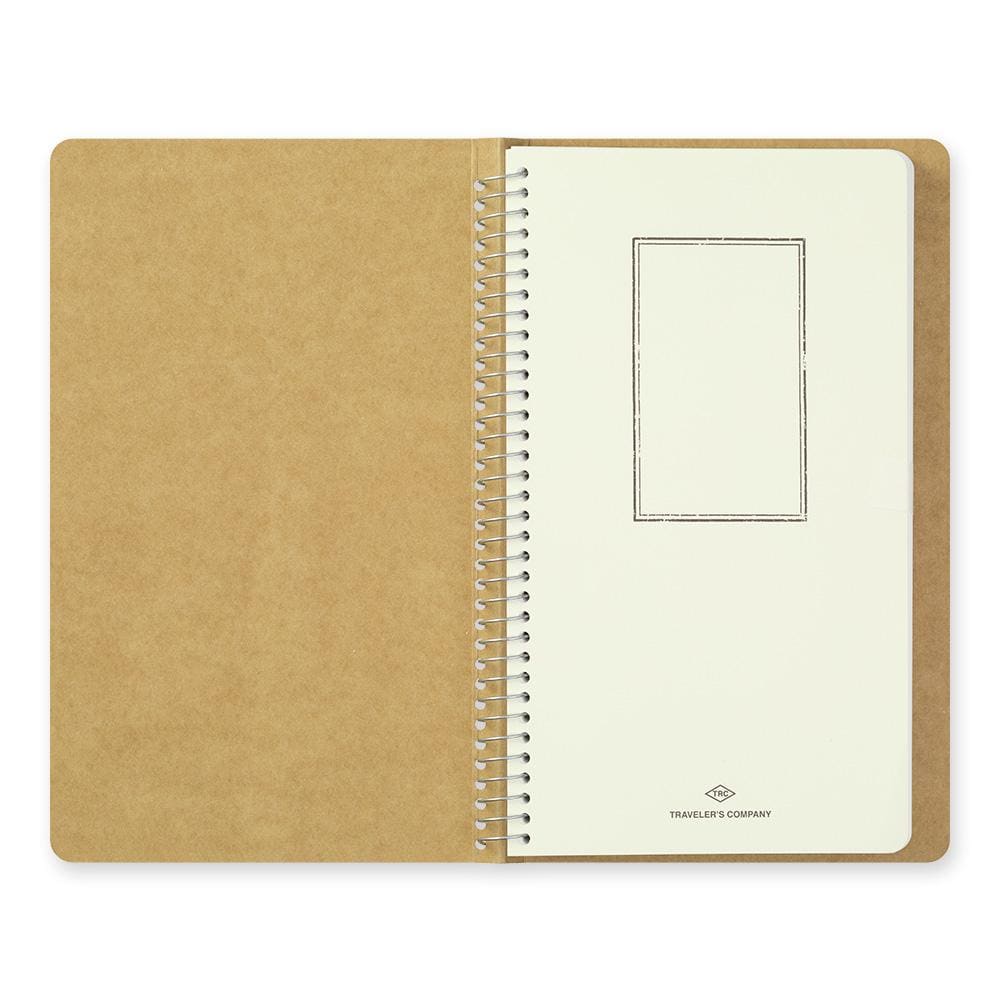 A5 SPIRAL RING NOTEBOOK - MD Blanc - TRAVELER’S NOTEBOOK REFILLS