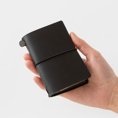 TRAVELER'S notebook Card Size 20th Anniversary Edition — Black