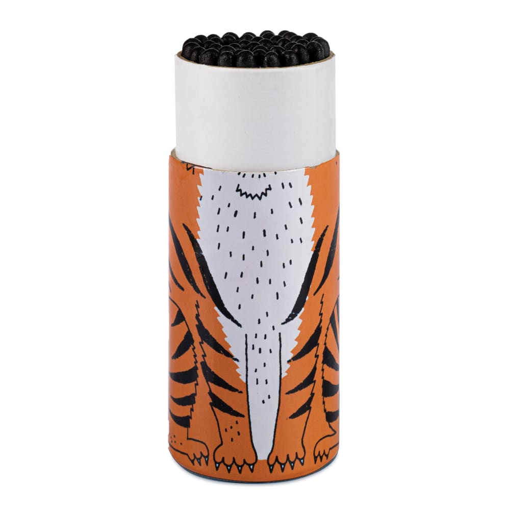 Boite d’allumettes cylindrique - Tigre - ALLUMETTES