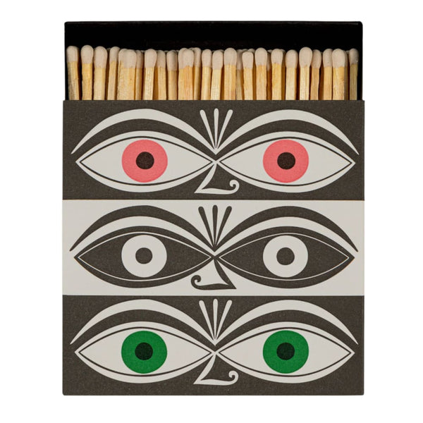 Streichholzschachtel - Triple Eyes von Alexander Girard