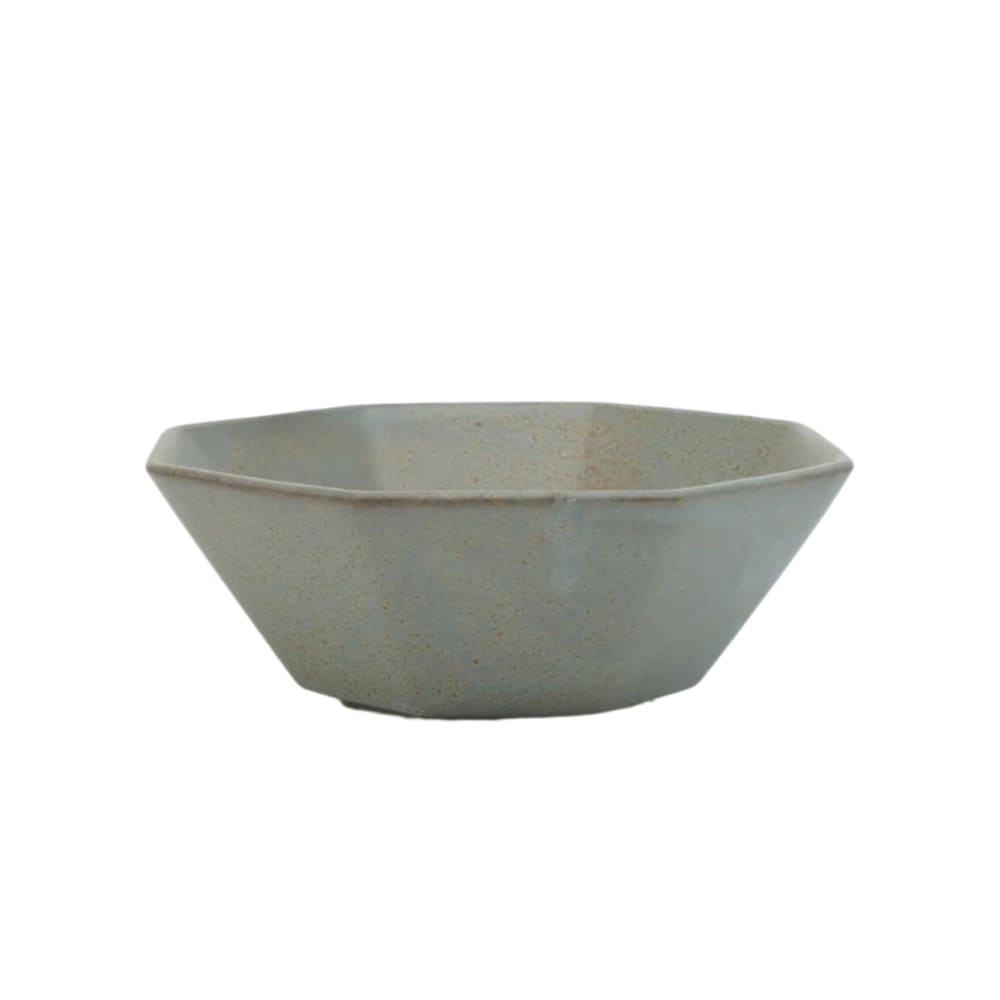 Bol octogonal - Série poterie ancienne - Gris - VAISSELLE