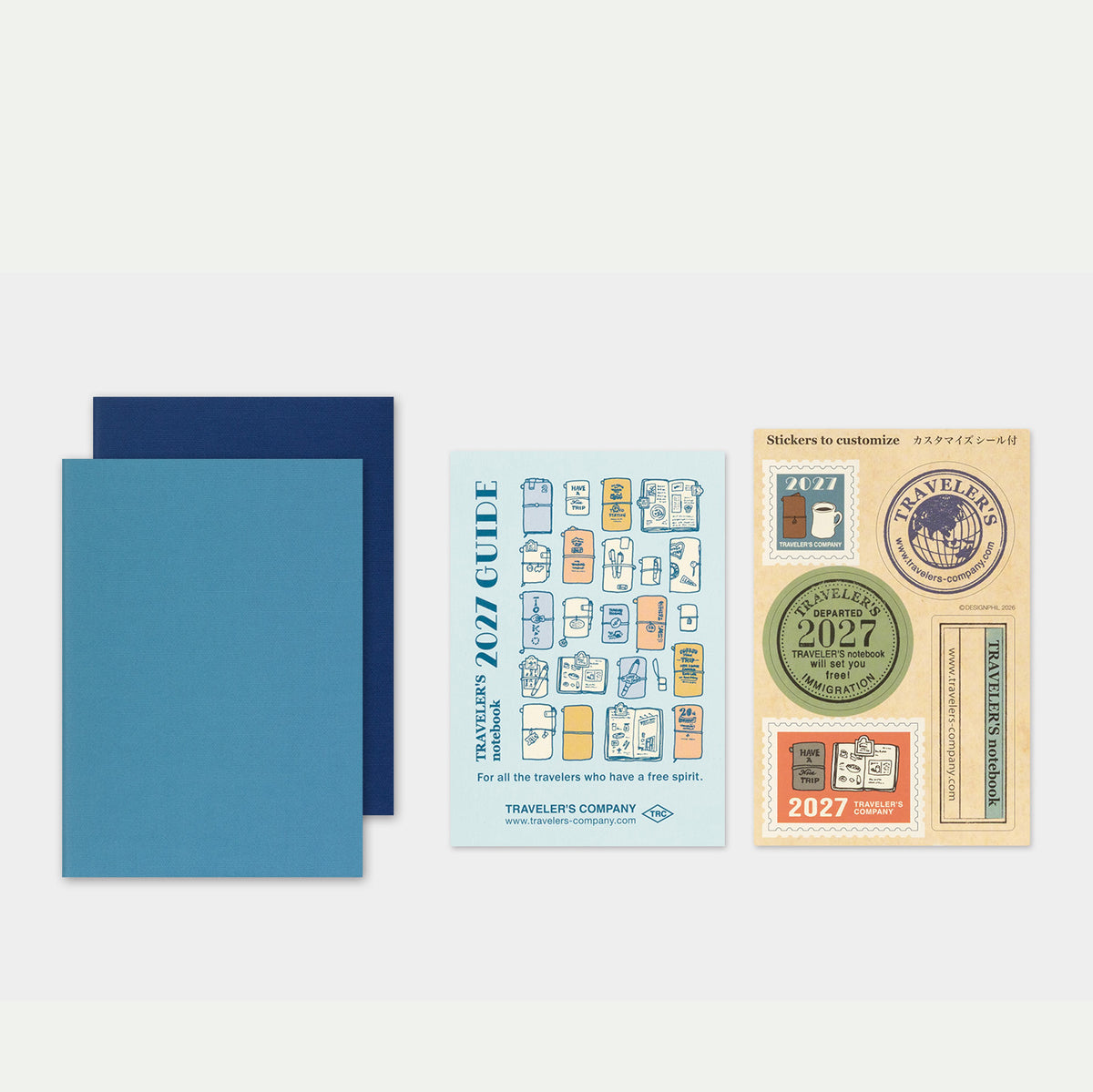 Recharge Hebdomadaire - 2027 - Format Passeport · TRAVELER’S COMPANY