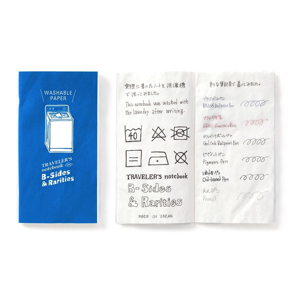 Carnet papier lavable (classique) TRAVELER’S NOTEBOOK REFILLS