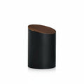Wastebasket "SWING BIN" - Black walnut lid - S
