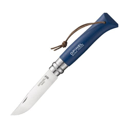 Couteau Opinel- N°08 Baroudeur Bleu Foncé - COUTEAUX DE POCHES