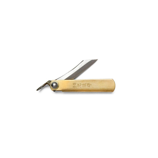 Klappmesser - Messing-Finish - SS
