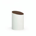 Walnut lid for "SWING BIN" wastebasket - S