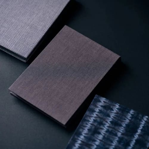 Couverture pour carnet Mini note - Gris par Shimada Textiles - ACCESSOIRES DE BUREAU