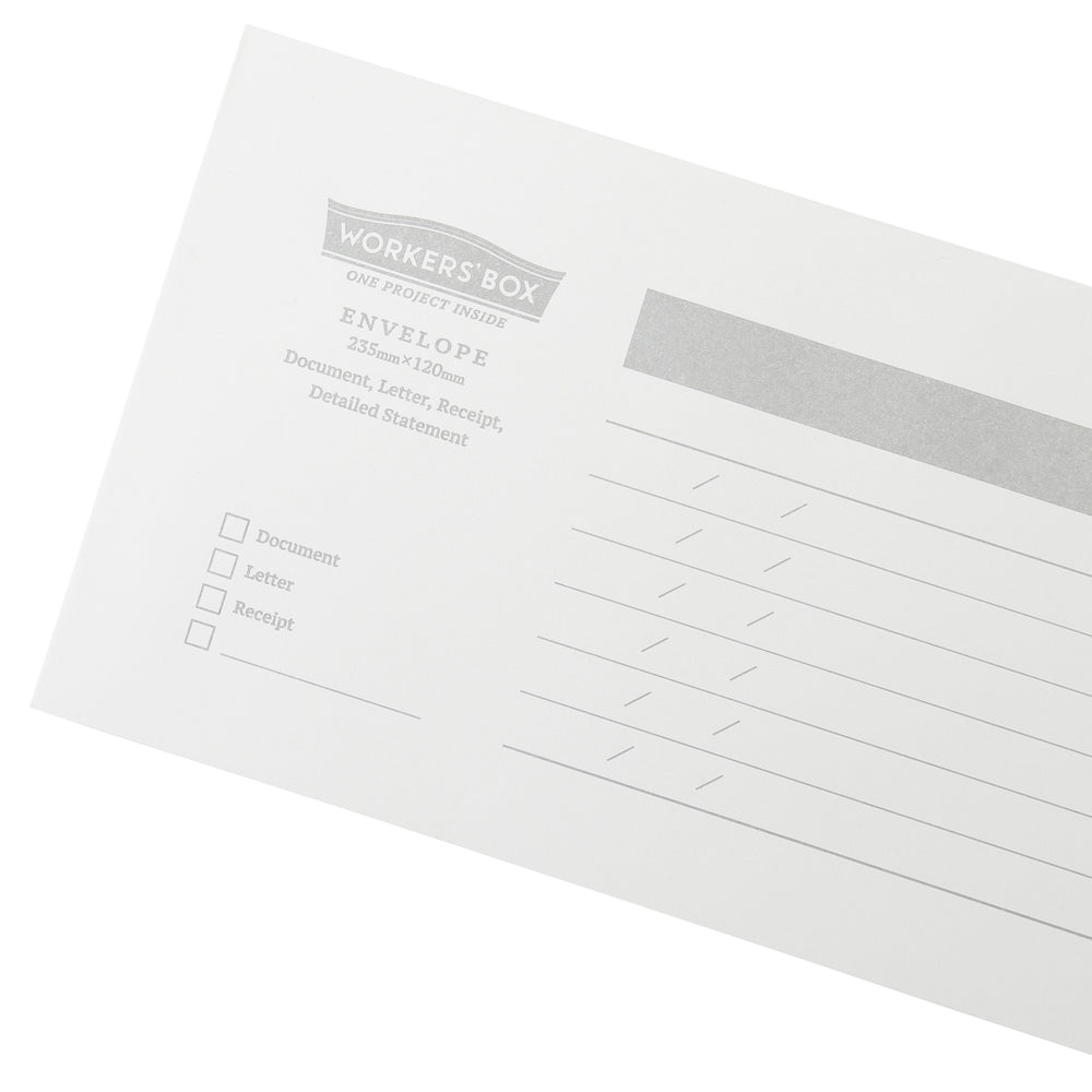 WORKERS'BOX ENVELOPPE (lot de 5)