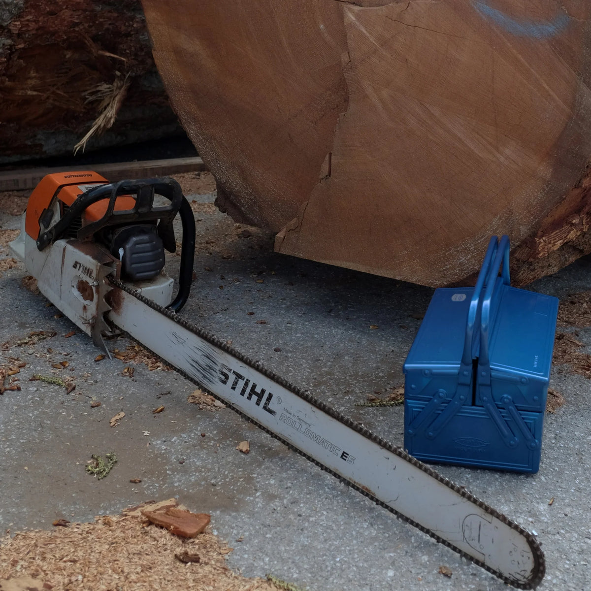 Werkzeugkasten GL470, Blau | TOYO STEEL