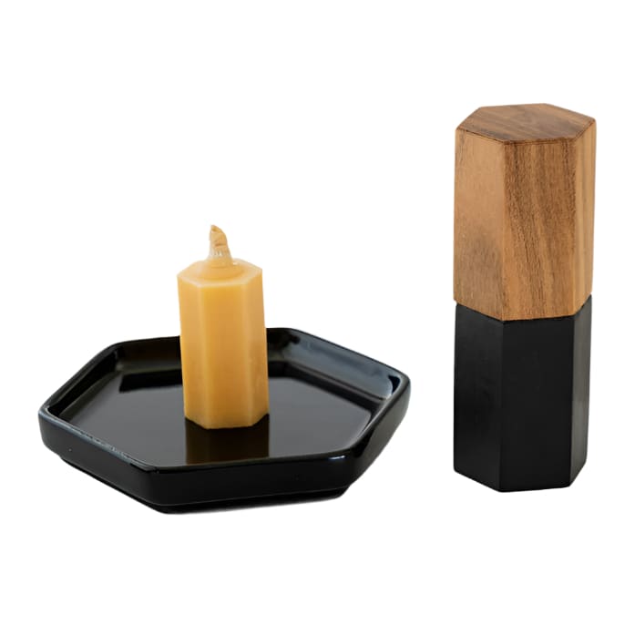 Eteignoir hexagonal - Rockaku - Cerisier japonais - Candles