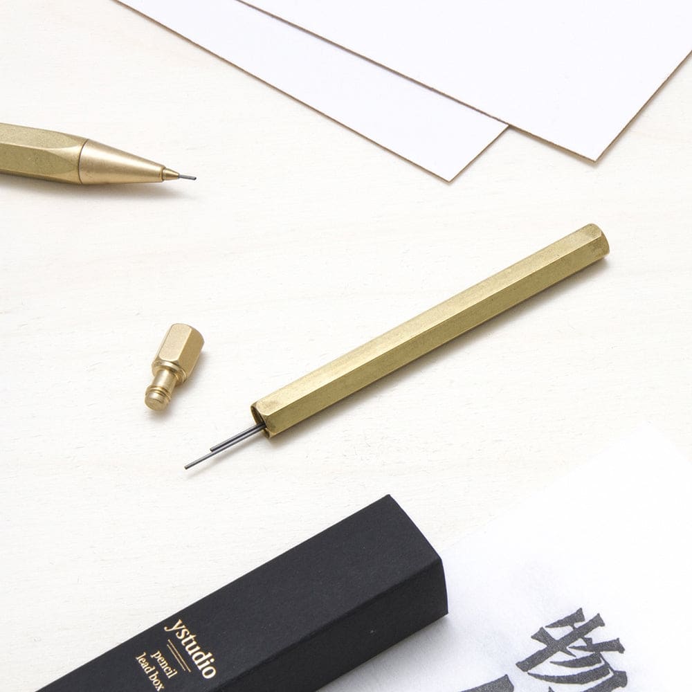 Étui à mines en laiton - ACCESSOIRES DE BUREAU