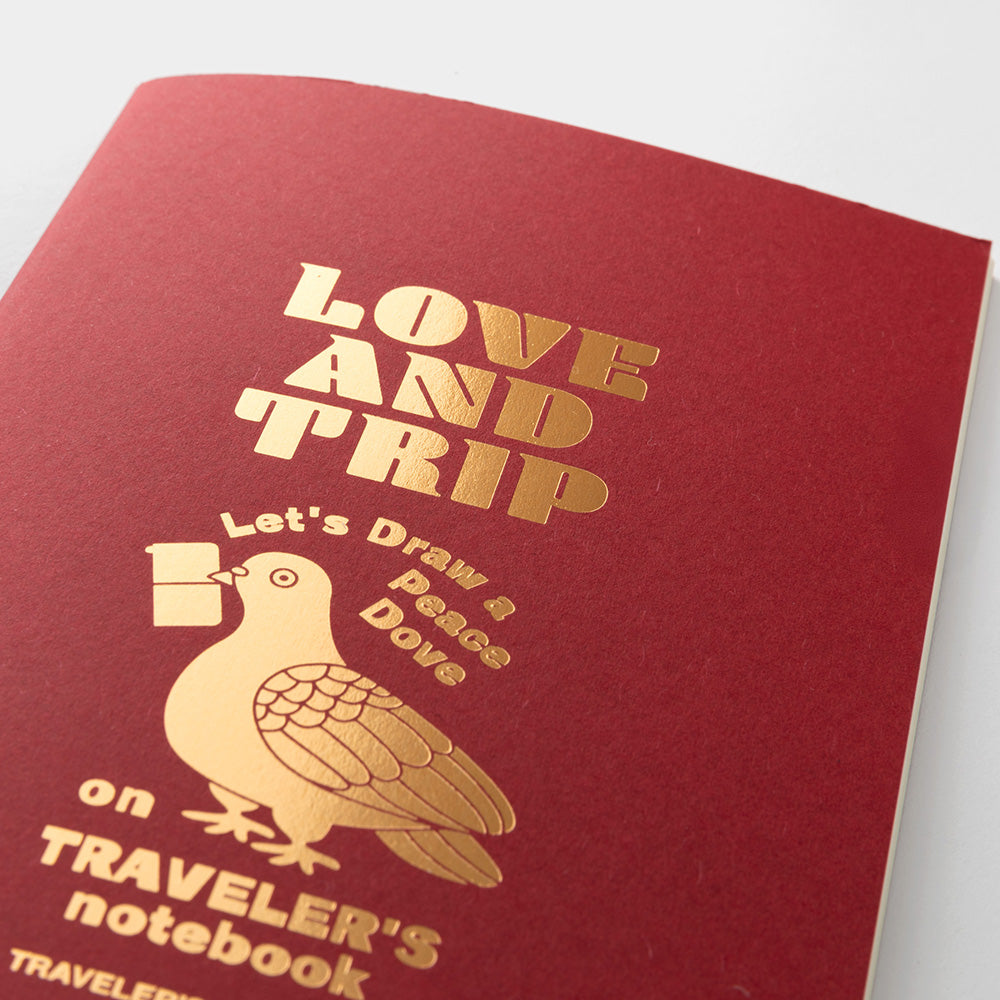 Recharge pour TRAVELER'S notebook - LOVE AND TRIP - Format regular