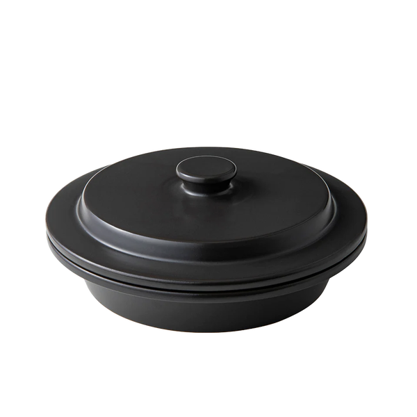 Donabe 24 cm - Pechschwarz