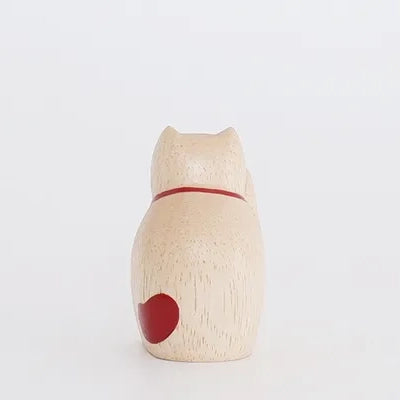 Figurine en bois – Maneki Neko – Collection ENGIMON mini