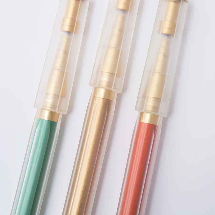 Stylo roller Glamour Evolve ystudio, Elemental, Laiton