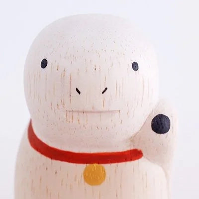 Wooden figurine - Zodiac collection - Maneki Hebi