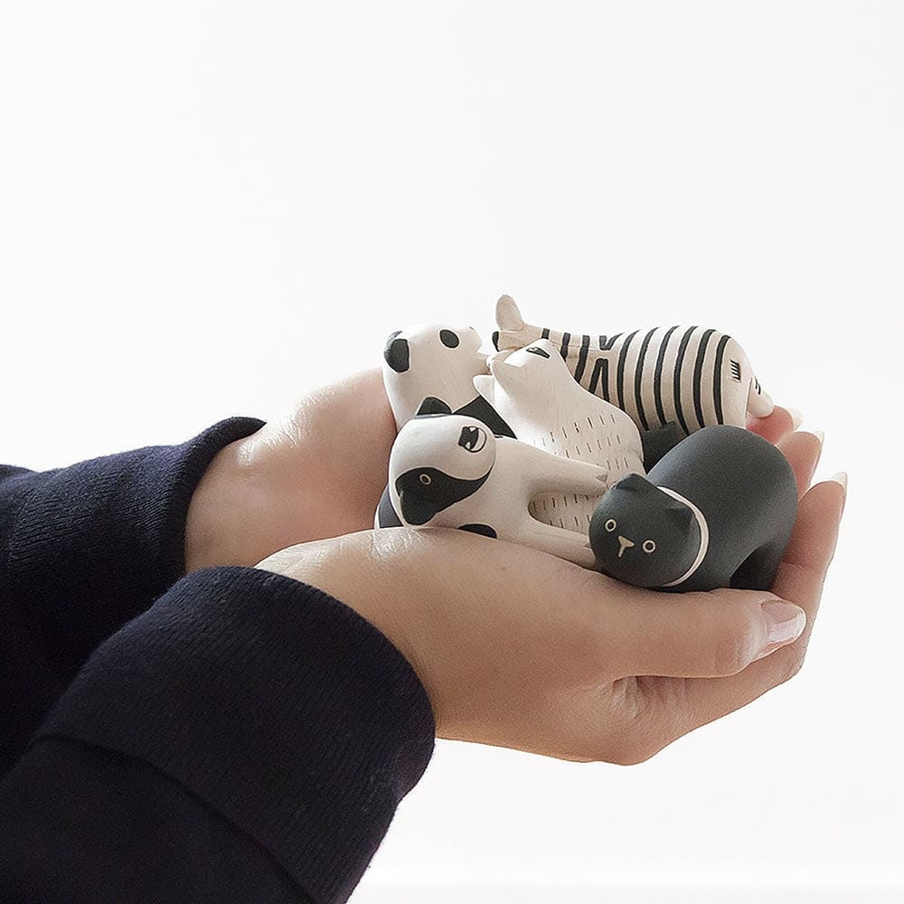 Figurine en bois - Bébé Panda - FIGURINES EN BOIS