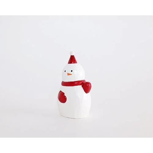 Figurine en bois - Bons amis de Noël - Top-là Bonhomme de neige - FIGURINES EN BOIS