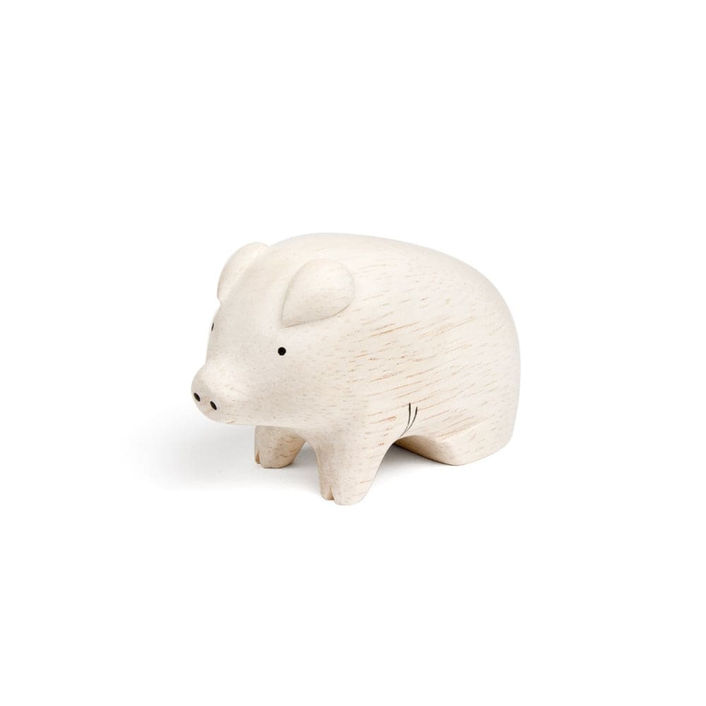 Figurine en bois - Cochon - FIGURINES EN BOIS