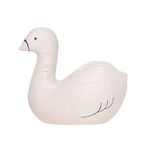 Figurine en bois - Cygne - FIGURINES EN BOIS