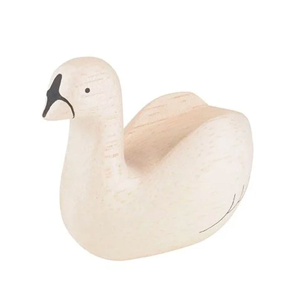 Figurine en bois - Cygne - FIGURINES EN BOIS