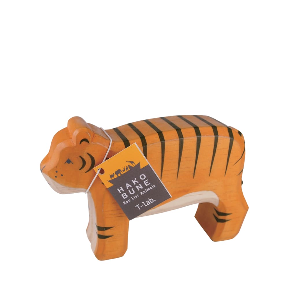 Figurine en bois Hakobune - Tigre de Sumatra - FIGURINES EN BOIS