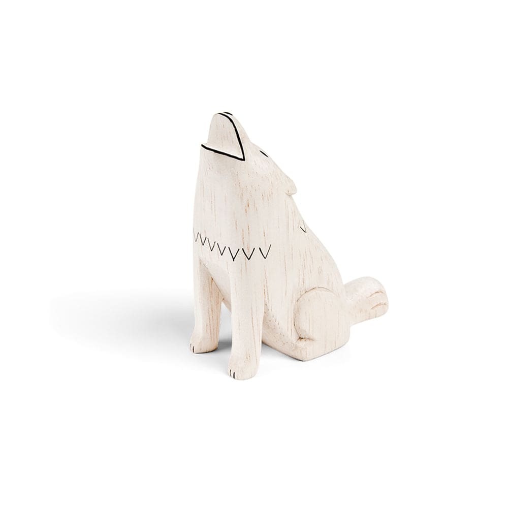 Figurine en bois - Loup - FIGURINES EN BOIS