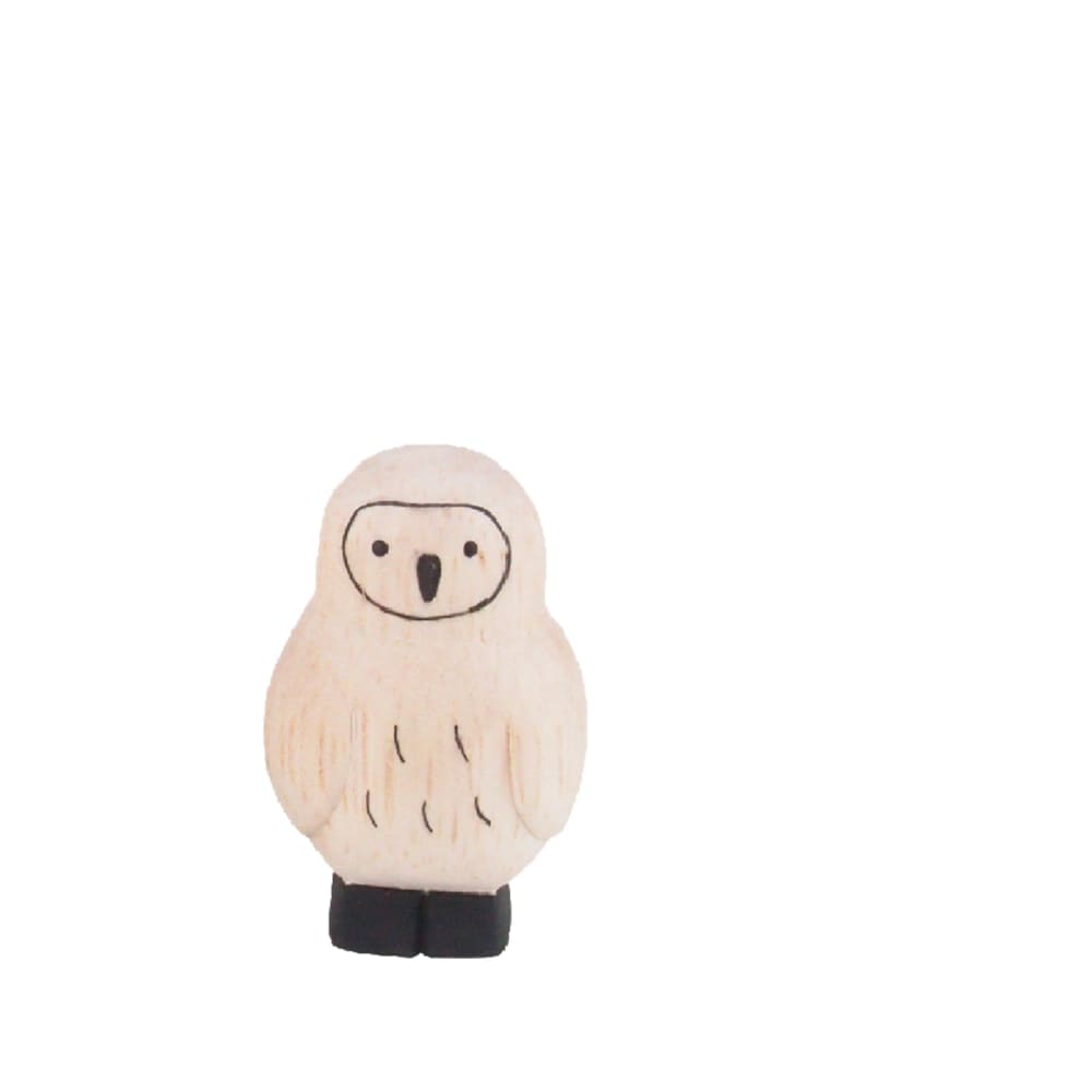 Figurine en bois Oyako - Bébé chouette - FIGURINES EN BOIS