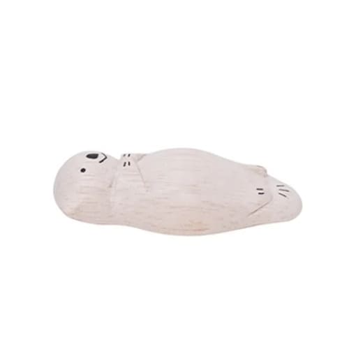 Figurine en bois Oyako - Bébé loutre de mer - FIGURINES EN BOIS