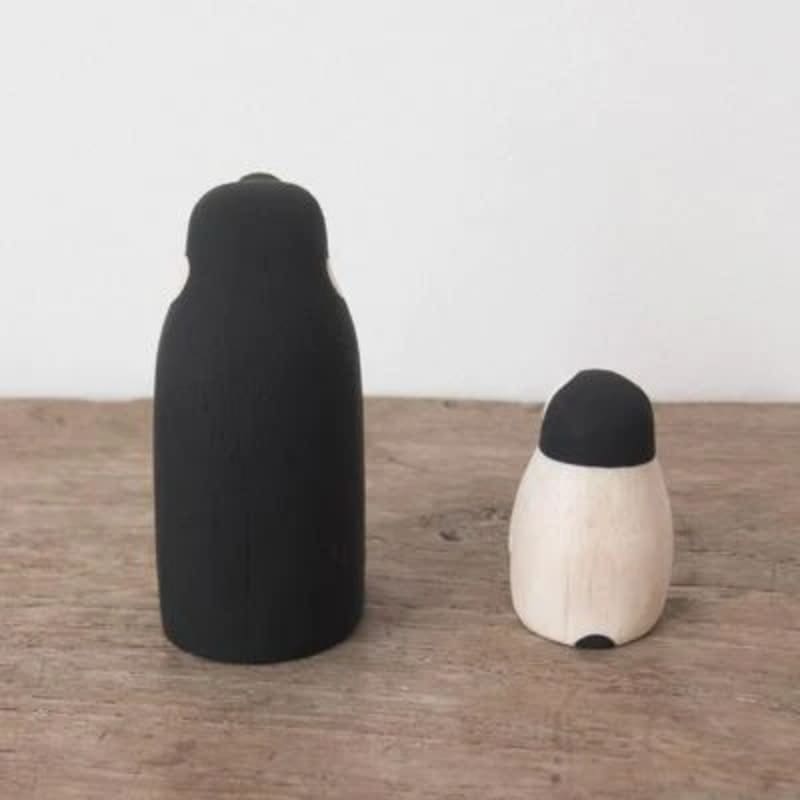 Figurine en bois Oyako - Bébé pingouin - Wodden Animal