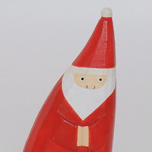 Figurine en bois série de Noël ’se blottir’ - Père Noël - FIGURINES EN BOIS