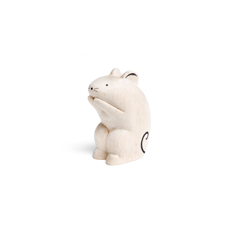 Figurine en bois - Souris - FIGURINES EN BOIS