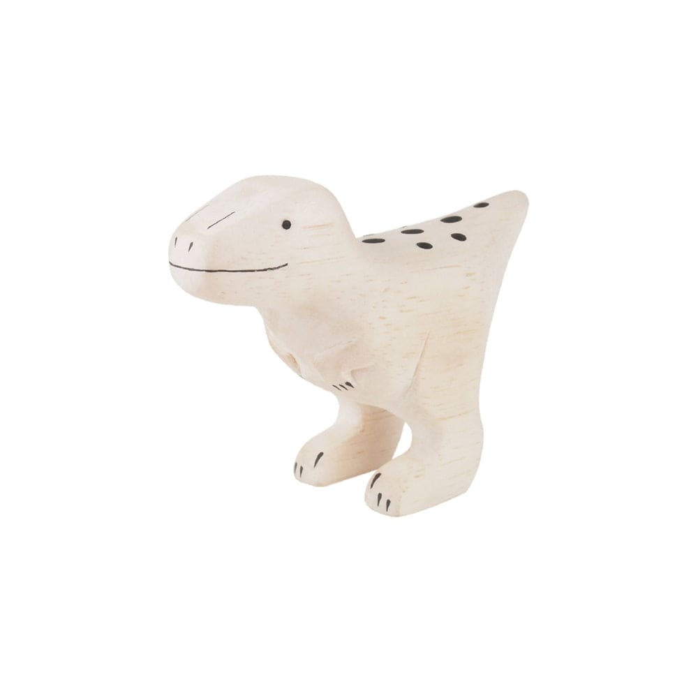 Figurine en bois - Velociraptor - FIGURINES EN BOIS