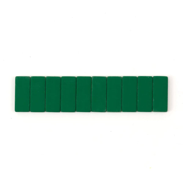 Ersatzradiergummis - Grün - (Packung mit 10)