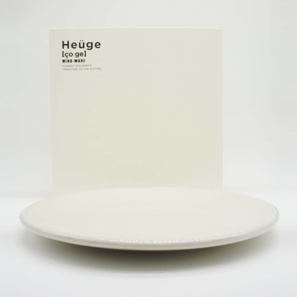 Grand assiette - Heuge - Shino - VAISSELLE