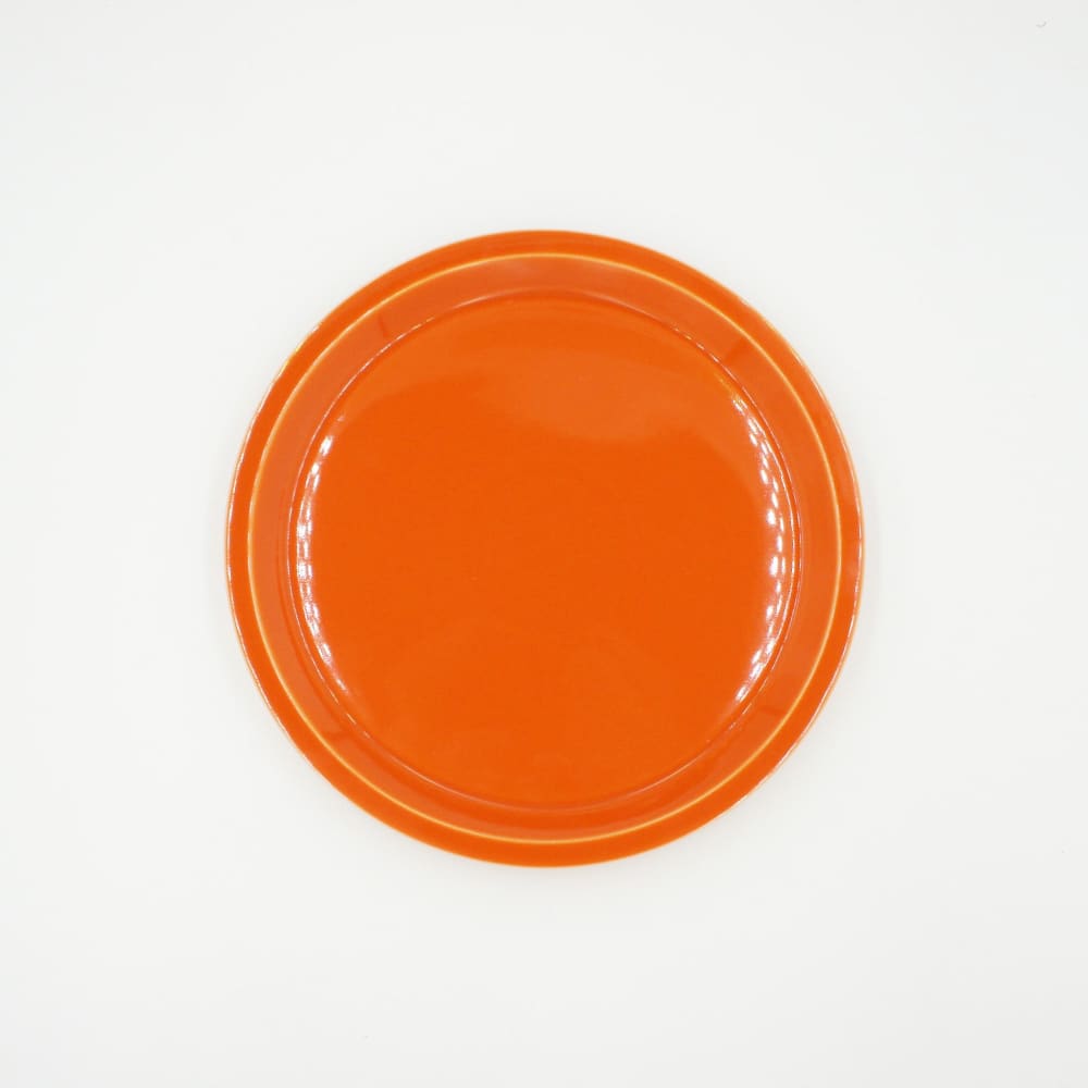 Grande assiette - Solid color - Orange - VAISSELLE