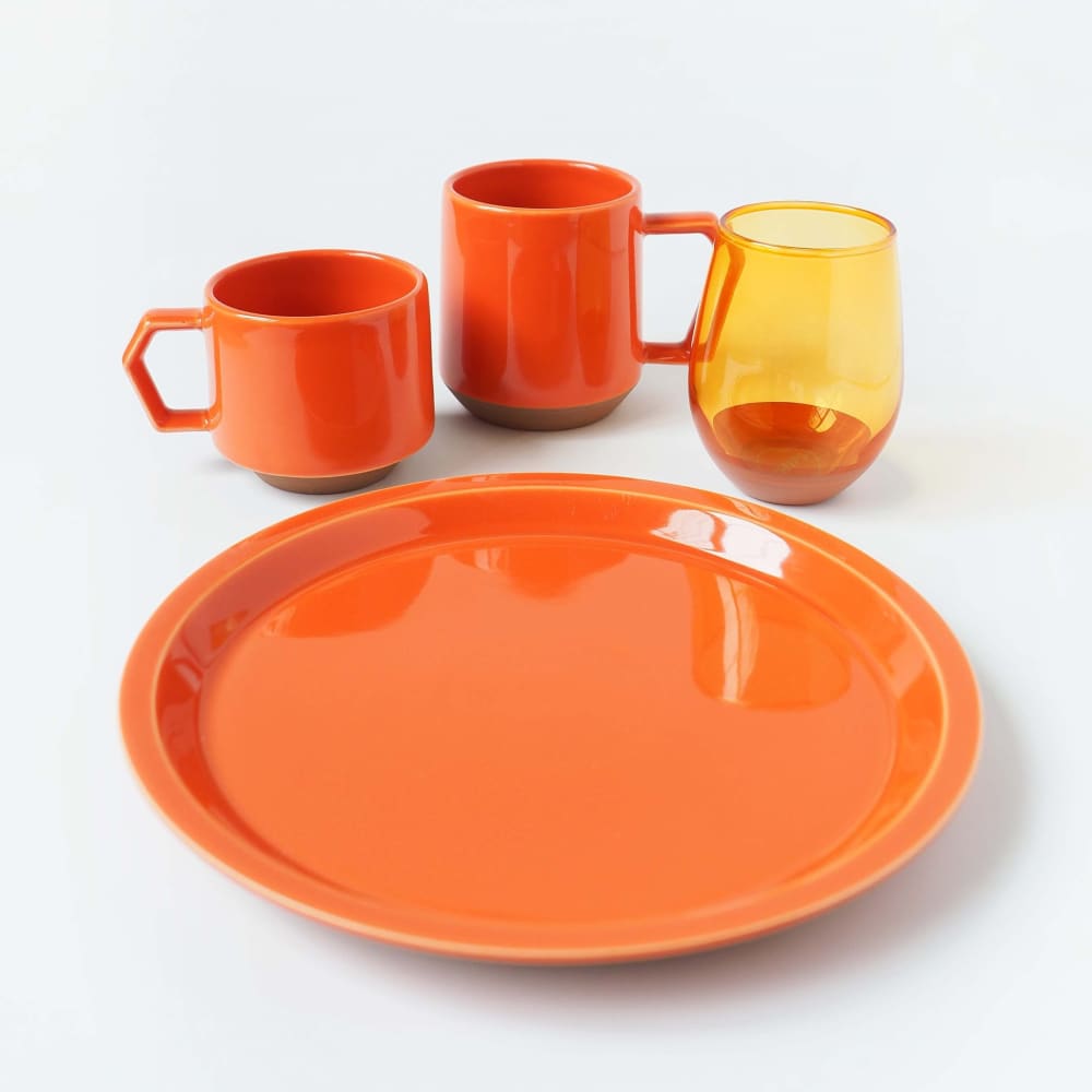 Grande assiette - Solid color - Orange - VAISSELLE