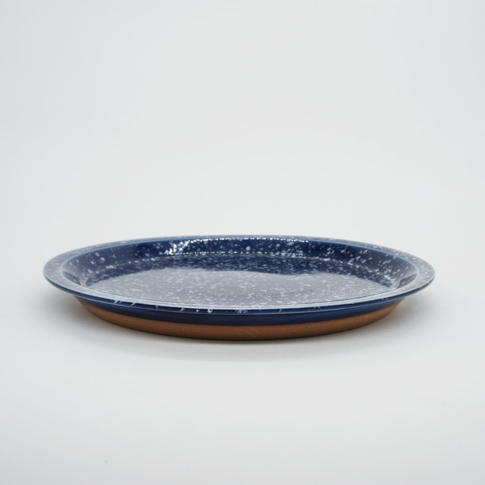 Grande assiette - Splash - Navy & Blanc - VAISSELLE