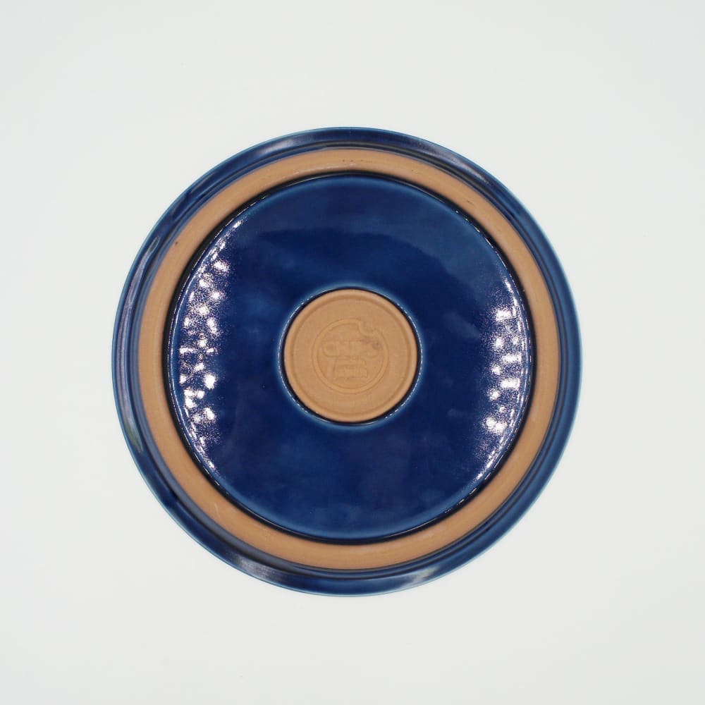 Grande assiette - Splash - Navy & Blanc - VAISSELLE