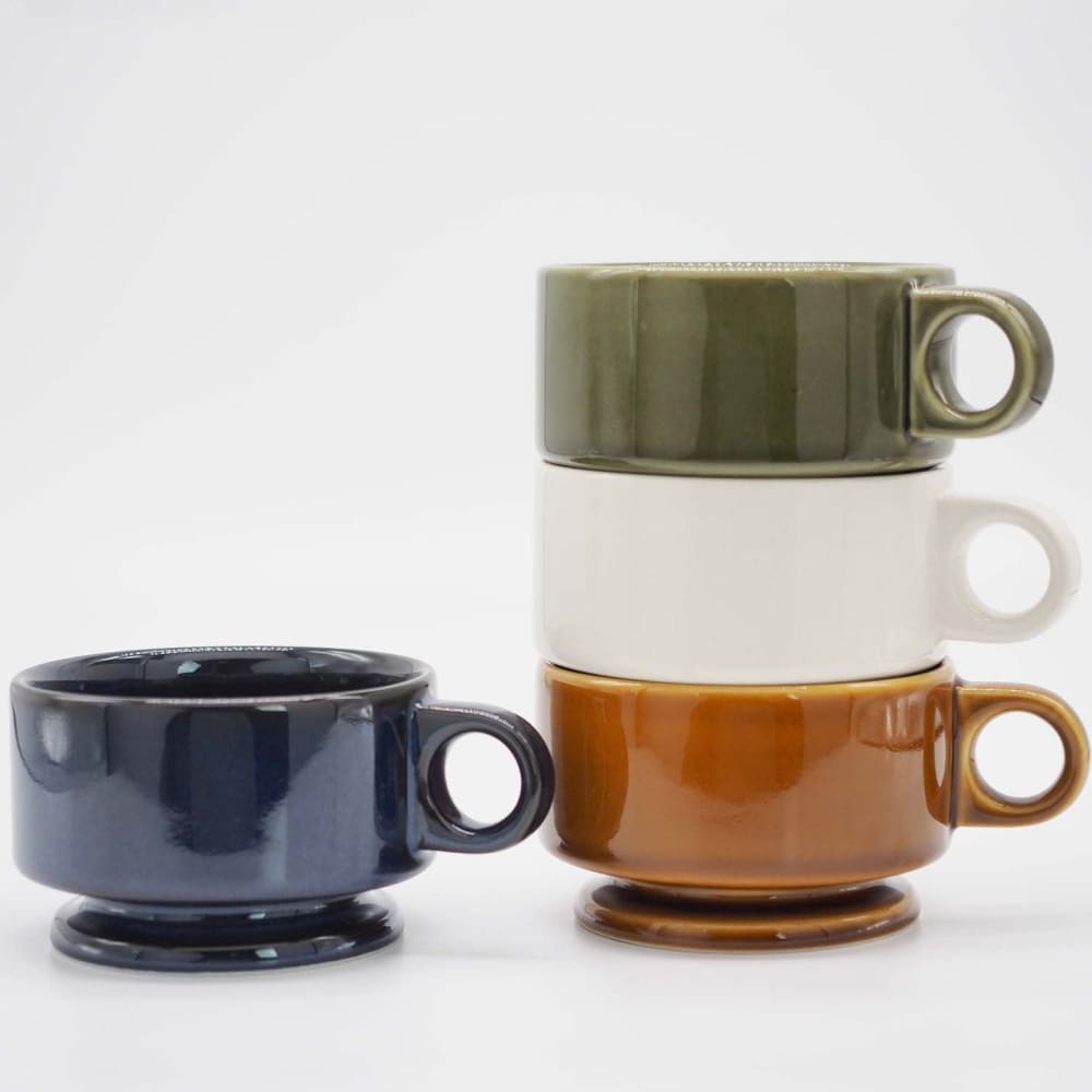 Mug à soupe empilable - Smith - Bleu - VAISSELLE