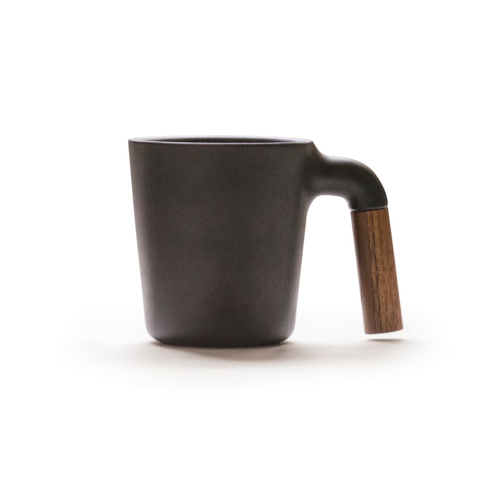 Mug Charc - Céramique et Bois de Noyer - VAISSELLE