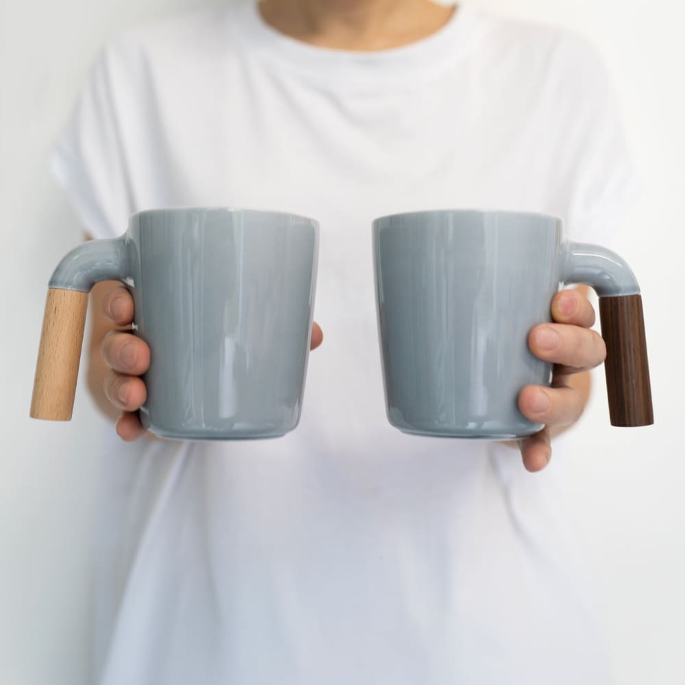 Mug Cloud Beech - Céramique Bois de Hêtre - VAISSELLE