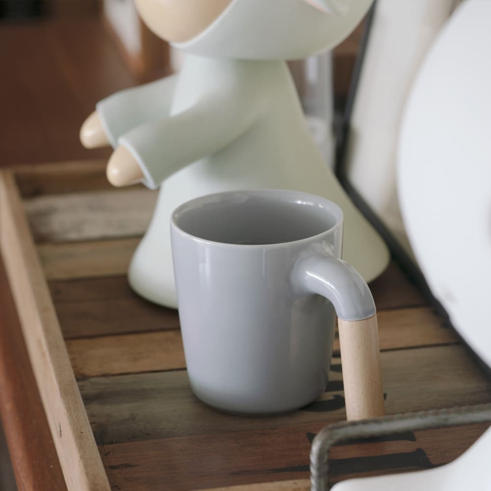 Mug Cloud Beech - Céramique Bois de Hêtre - VAISSELLE