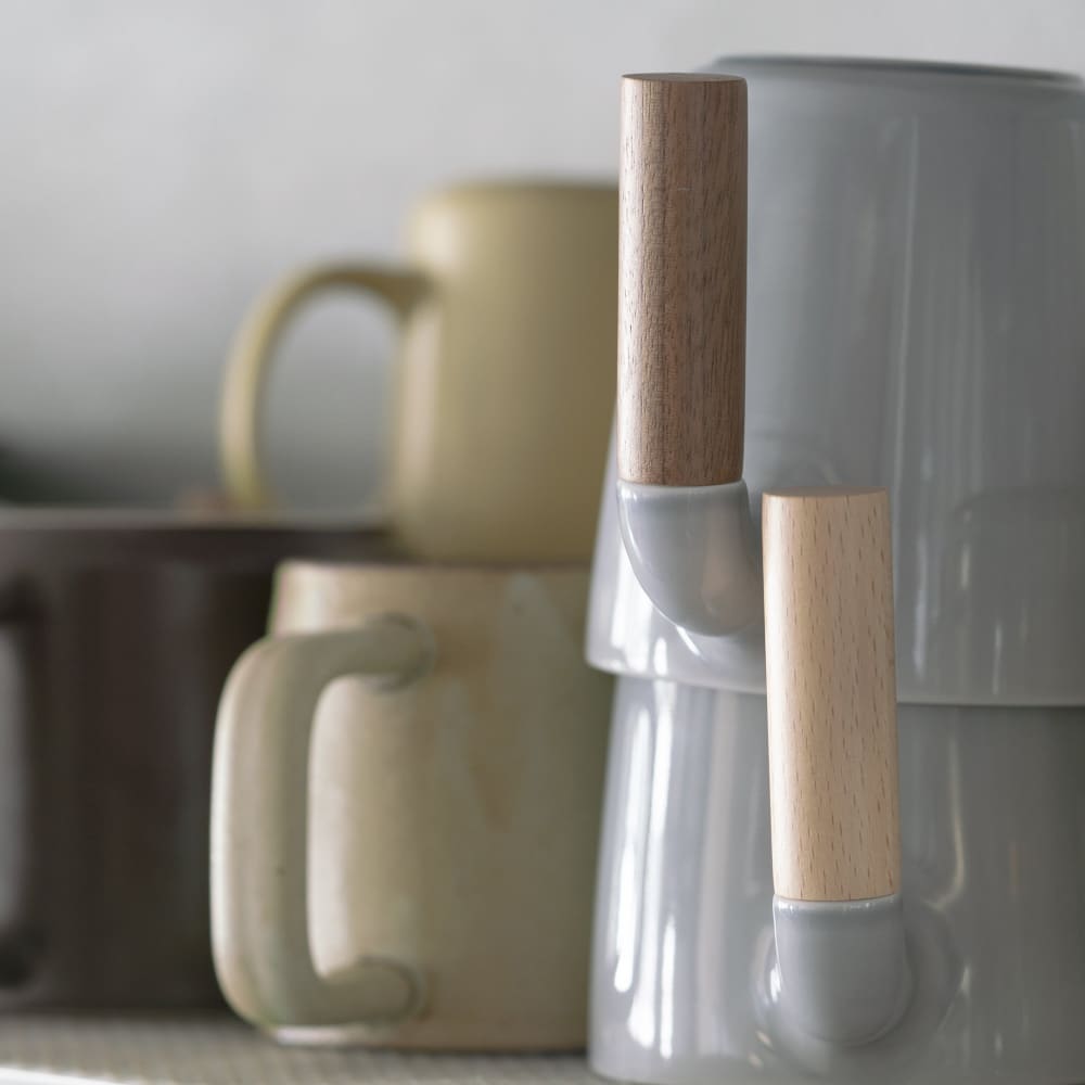 Mug Cloud Walnut - Céramique Bois de Noyer - VAISSELLE