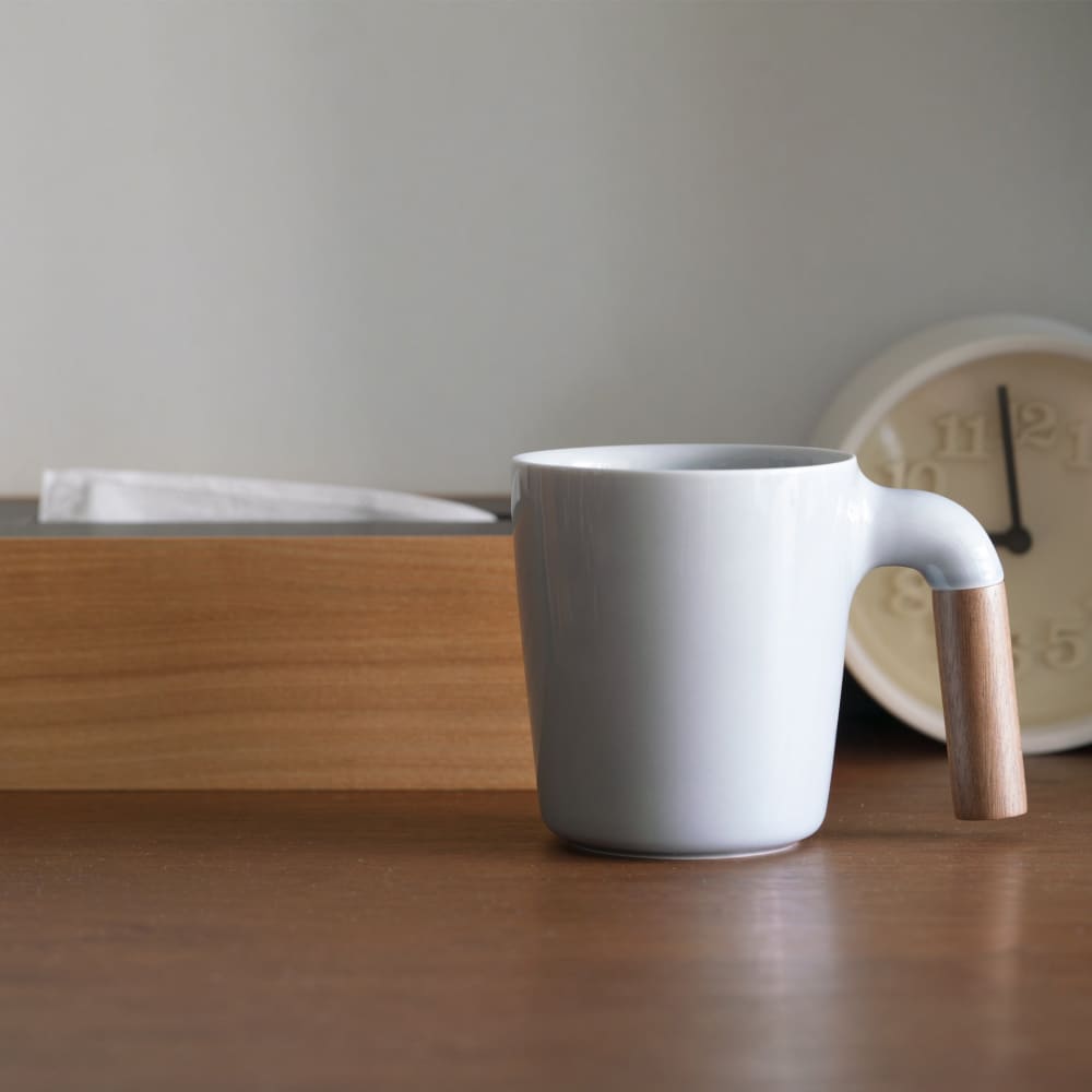 Mug Cloud Walnut - Céramique Bois de Noyer - VAISSELLE